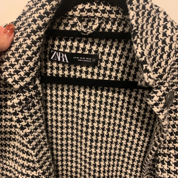 Zara tweed shacket oversized - Picture 3 of 4